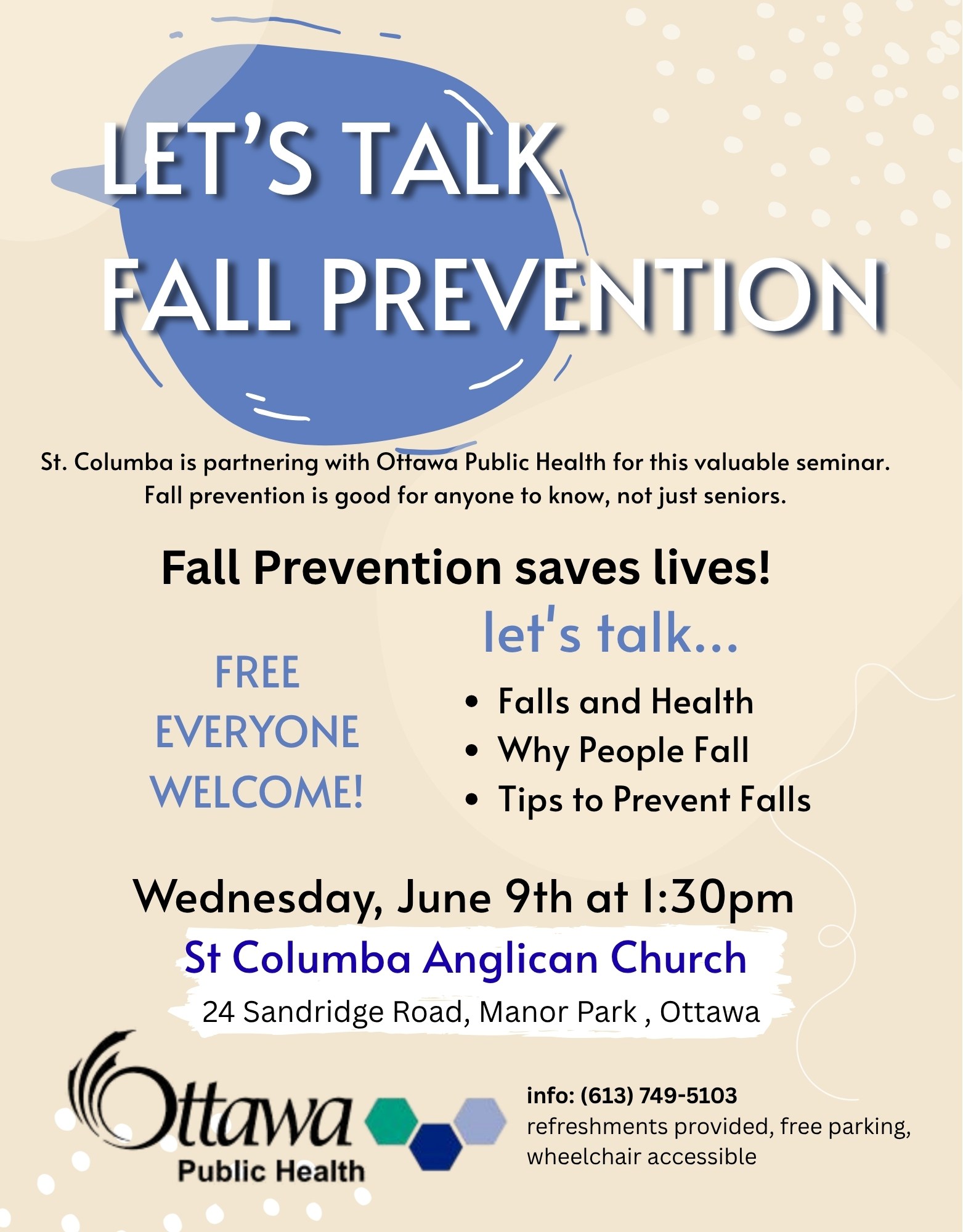 Let's Talk: Fall Prevention