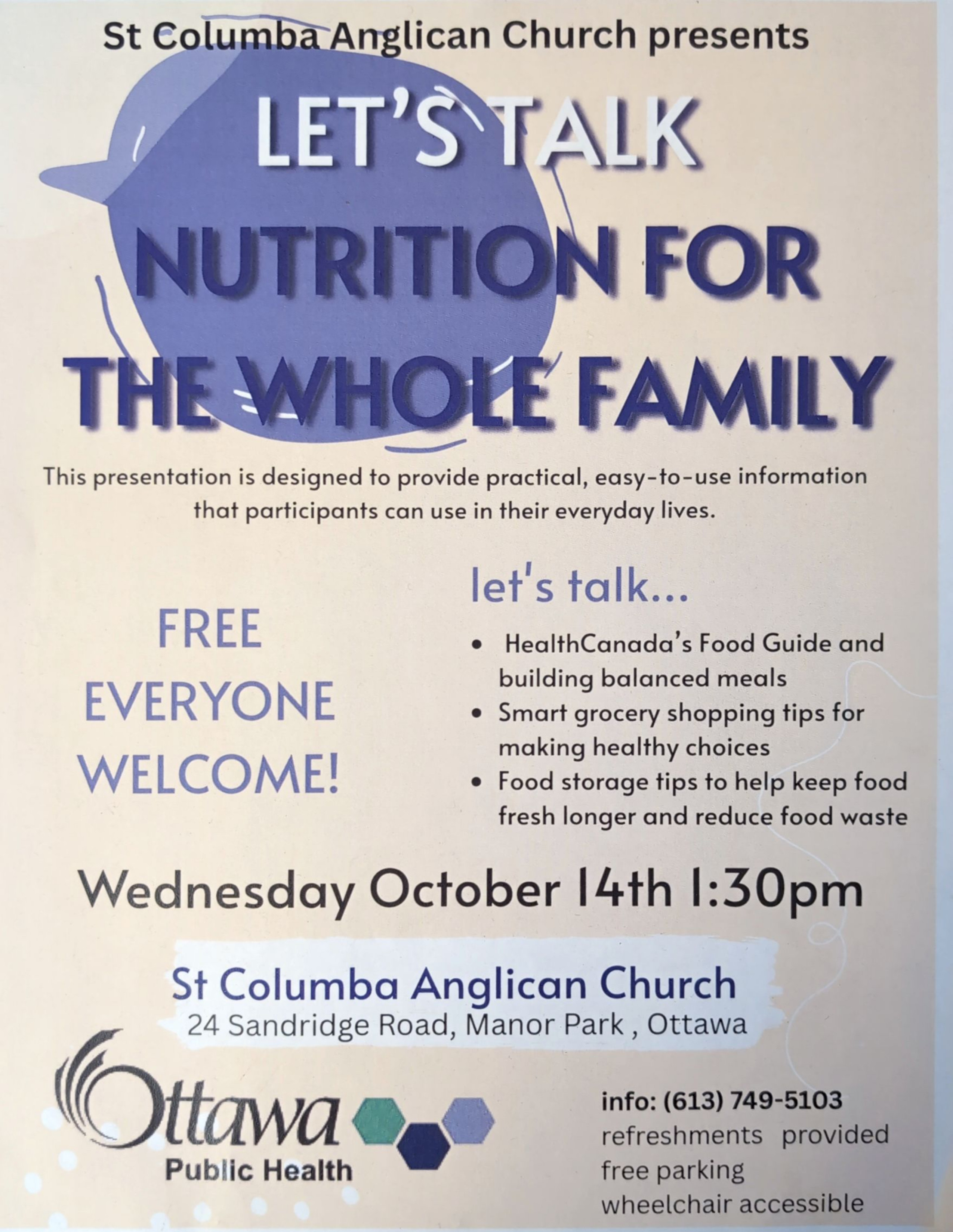 Let's Talk: Nutrition for the Whole Family